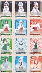 THẺ BÀI Amagami-san Chi no Enmusubi - Weiß Schwarz - Booster Pack PACK CARD CHÍNH HÃNG