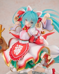MÔ HÌNH Hatsune Miku KDcolle Character Vocal Series 01 Lucky Miku ver. 1/7 Complete Figure(KADOKAWA) CHÍNH HÃNG