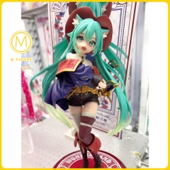 MÔ HÌNH Hatsune Miku - Piapro Characters - Wonderland Figure - Puss in Boots (Taito) FIGURE CHÍNH HÃNG