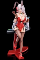 MÔ HÌNH Ray Crystalia - 1/6 scaled pre-painted figure of The Demon Sword Master of Excalibur Academy Riselia wearing crimson bunny costume with Nip Slip Gimmick System(Nippon Columbia) FIGURE CHÍNH HÃNG