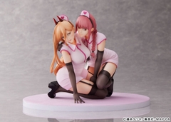 MÔ HÌNH Chainsaw Man Power & Makima Nurse Ver. 1/7 Scale Figure set(MAPPA) FIGURE CHÍNH HÃNG