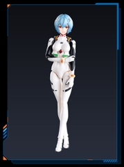 MÔ HÌNH Ayanami Rei - Plug Suit - Evangelion Shin Gekijouban- Fantastics Series (Blokees) MODEL KIT CHÍNH HÃNG
