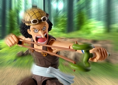 Mô Hình Usopp - Romance Dawn - One Piece - S.H.Figuarts (Bandai Spirits) FIGURE CHÍNH HÃNG