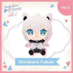 Bông Shirakami Fubuki - Hololive Friends With U (Vol.5) (Cover Corporation) PLUSHIE CHÍNH HÃNG
