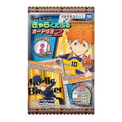 THẺ BÀI Haikyu!! Shokugan - Charactible Card Gummy (Takara Tomy A.R.T.S) PACK CARD CHÍNH HÃNG