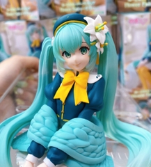 MÔ HÌNH Hatsune Miku - Vocaloid - Flower Fairy - Noodle Stopper Figure - Lily (FuRyu) CHÍNH HÃNG