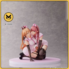 MÔ HÌNH Chainsaw Man Power & Makima Nurse Ver. 1/7 Scale Figure set(MAPPA) FIGURE CHÍNH HÃNG
