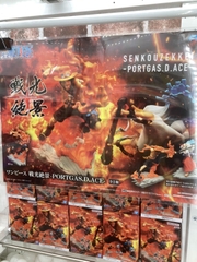 MÔ HÌNH One Piece - Portgas D. Ace - Senkou Zekkei (Bandai Spirits) FIGURE CHÍNH HÃNG