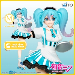 Vocaloid - Hatsune Miku - Hatsune Miku Figure Costumes - Cafe Maid Ver. (Taito)