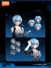 MÔ HÌNH Ayanami Rei - Plug Suit - Evangelion Shin Gekijouban- Fantastics Series (Blokees) MODEL KIT CHÍNH HÃNG