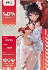 THẺ BÀI Goddess Of Victory: Nikke - Metallic Pass Collection Ver. 3  (Bandai) PACK CARD CHÍNH HÃNG