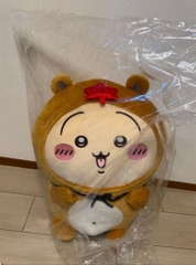Bông Usagi - Chiikawa Tanuki Damon Kuji - Dodeka Nuigurumi Plushie (Gray Parka Service) Plushie CHÍNH HÃNG