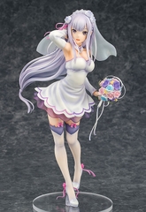 [Pre Order] MÔ HÌNH Emilia - Re:ZERO -Starting Life in Another World- - Wedding Ver. 1/7 Complete Figure(Phat Company) FIGURE CHÍNH HÃNG