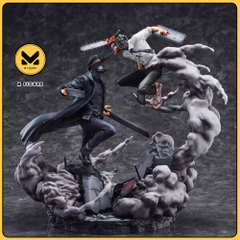 MÔ HÌNH Chainsaw Man - Samurai Sword - S-Fire - Super Situation Figure (SEGA) CHÍNH HÃNG