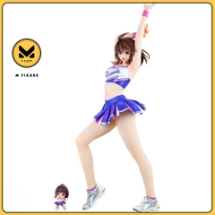 MÔ HÌNH No.251 Yasumi-chan Cheerleader '24 Mold Color Fresh 1/5.5 Resin Cast Kit (Kurushima Seisakujo) FIGURE CHÍNH HÃNG