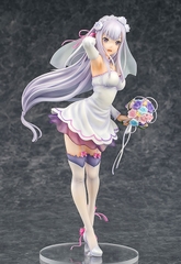 [Pre Order] MÔ HÌNH Emilia - Re:ZERO -Starting Life in Another World- - Wedding Ver. 1/7 Complete Figure(Phat Company) FIGURE CHÍNH HÃNG