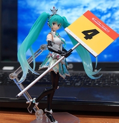 MÔ HÌNH Hatsune Miku - Good Smile Racing - Vocaloid - Figma (#SP-049) - Racing 2013 (Max Factory) ACTION FIGURE CHÍNH HÃNG