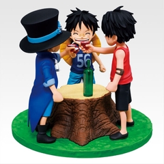 MÔ HÌNH Monkey D. Luffy & Ace & Sabo - Ichiban Kuji One Piece Dramatic Memories (A Prize) (Bandai Spirits) FIGURE CHÍNH HÃNG