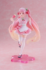 MÔ HÌNH Hatsune Miku - Vocaloid - Coreful Figure - Sakura, Wafuu Kissa ver. (Taito) FIGURE CHÍNH HÃNG