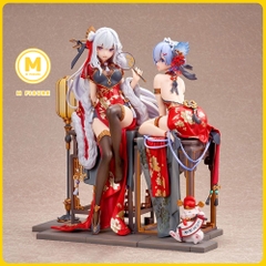 [Pre Order] MÔ HÌNH Emilia & Rem - Re:Zero kara Hajimeru Isekai Seikatsu - KDcolle - 1/7 - Elegant Beauty Ver., New Year Limited Edition (AniMester, Kadokawa) FIGURE CHÍNH HÃNG