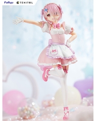 MÔ HÌNH Ram - Re:Zero kara Hajimeru Isekai Seikatsu - Tenitol - Yumekawa Maid (FuRyu) FIGURE CHÍNH HÃNG