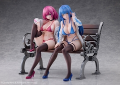 MÔ HÌNH Mari & Eri Illustrated by Watao 1/4 Complete Figure(Lovely) FIGURE CHÍNH HÃNG
