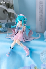 MÔ HÌNH Hatsune Miku - Piapro Characters - Noodle Stopper Figure - Koisuru Sailor Fuku, Gray ver. (FuRyu) FIGURE CHÍNH HÃNG