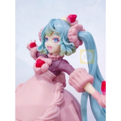 MÔ HÌNH HATSUNE MIKU - VOCALOID - SWEETSWEETS SERIES - STRAWBERRY CHOCOLATE (FuRyu) FIGURE CHÍNH HÃNG