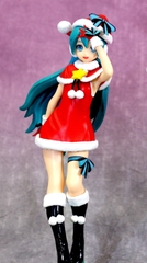 MÔ HÌNH Hatsune Miku -Project DIVA- Arcade Future Tone - Hatsune Miku - SPM Figure - Christmas (SEGA) FIGURE CHÍNH HÃNG