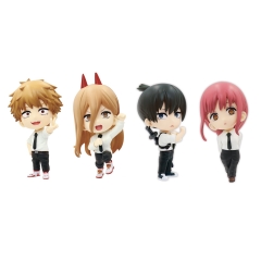 MÔ HÌNH CHÍNH HÃNG DENJI - POWER - MAKIMA - AKI - Chainsaw Man - Deformed Figure vol.1-2 ( Taito )