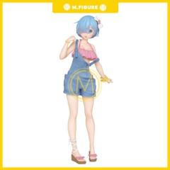 MÔ HÌNH Rem - Re:Zero - Precious Figure - Original Salopette Mizugi Ver. , Renewal (Taito) FIGURE CHÍNH HÃNG