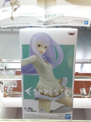 MÔ HÌNH Emilia - Re:Zero kara Hajimeru Isekai Seikatsu - Espresto(Bandai Spirits) FIGURE CHÍNH HÃNG