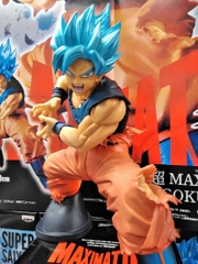 MÔ HÌNH Son Goku SSGSS - Dragon Ball Super - Maximatic (Bandai Spirits) FIGURE CHÍNH HÃNG