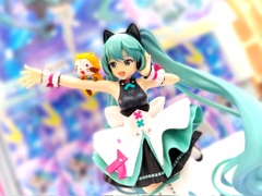 MÔ HÌNH HATSUNE MIKU - Piapro Characters - Exc∞d Creative -  Araiguma Rascal (FuRyu) FIGURE CHÍNH HÃNG