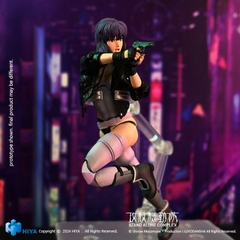 MÔ HÌNH Motoko Kusanagi - Ghost in the Shell STAND ALONE COMPLEX - 1/12 Action Figure (Hiya Toys) FIGURE CHÍNH HÃNG