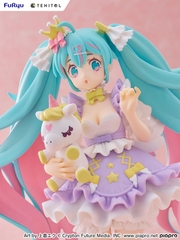 MÔ HÌNH Piapro Characters - Hatsune Miku - Tenitol - Yumekawa Princess, Lavender Ver. (FuRyu) FIGURE CHÍNH HÃNG