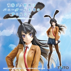 MÔ HÌNH Sakurajima Mai - Coreful Figure - Uniform Bunny Ver. (Taito) FIGURE CHÍNH HÃNG
