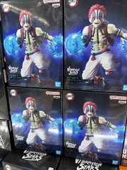 MÔ HÌNH Akaza - Demon Slayer - Vibration Stars Plush (Bandai Spirits) FIGURE CHÍNH HÃNG