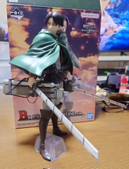 MÔ HÌNH Levi - Shingeki no Kyojin The Final Season - Ichiban Kuji ~Kemono no Kyojin wa Ore ga Shitomeru~ (B Prize) - Masterlise (Bandai Spirits) FIGURE CHÍNH HÃNG