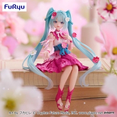 MÔ HÌNH Hatsune Miku - Vocaloid - Flower Fairy - Noodle Stopper Figure - Cosmos (FuRyu) FIGURE CHÍNH HÃNG