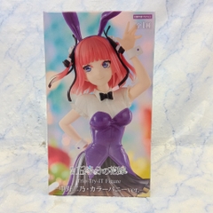 MÔ HÌNH Nakano Nino - Eiga Gotoubun no Hanayome - Trio-Try-iT Figure - Color Bunny ver. (FuRyu) FIGURE CHÍNH HÃNG