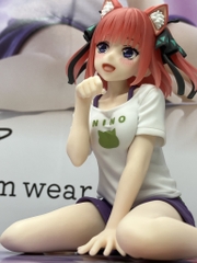 MÔ HÌNH Nakano Nino - Gotoubun no Hanayome ∬ - Desktop Cute - Cat Room Wear Ver. (Taito) FIGURE CHÍNH HÃNG