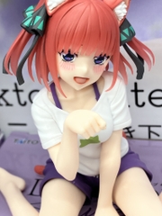 MÔ HÌNH Nakano Nino - Gotoubun no Hanayome ∬ - Desktop Cute - Cat Room Wear Ver. (Taito) FIGURE CHÍNH HÃNG
