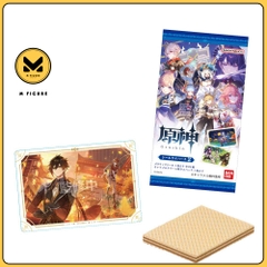 THẺ BÀI Genshin Impact Seal Wafer 2 (Bandai) CHÍNH HÃNG