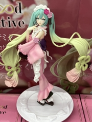 MÔ HÌNH Hatsune Miku - Piapro Characters - Exc∞d Creative - Sweet Sweets - Matcha Parfait, Sakura (FuRyu) FIGURE CHÍNH HÃNG