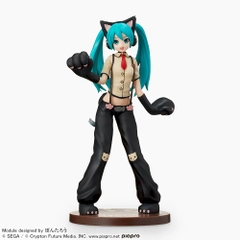 MÔ HÌNH Hatsune Miku -Project DIVA- Arcade Future Tone - Hatsune Miku - SPM Figure - Nyanko (SEGA) FIGURE CHÍNH HÃNG