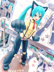MÔ HÌNH Hatsune Miku -Project DIVA- Arcade Future Tone - Hatsune Miku - SPM Figure - Nyanko (SEGA) FIGURE CHÍNH HÃNG
