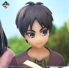 MÔ HÌNH Eren - Mikasa - Armin - Attack on Titan The Final Season - Ichiban Kuji ~Jinarashi~ (A Prize) - Kabe no Soto no Sekai (Bandai Spirits) FIGURE CHÍNH HÃNG