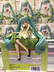 MÔ HÌNH Hatsune Miku - Vocaloid - Flower Fairy - Noodle Stopper Figure - Clover (FuRyu) FIGURE CHÍNH HÃNG