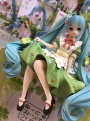 MÔ HÌNH Hatsune Miku - Vocaloid - Flower Fairy - Noodle Stopper Figure - Clover (FuRyu) FIGURE CHÍNH HÃNG